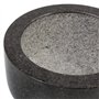 Smart-Planet Mortier de qualité supérieure avec pilon en granit – Mortier en pierre massif pratique Ø 8,5 cm pour épices, herbes