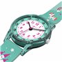 Cander Berlin MNA 4030 J Montre d'apprentissage analogique pour enfant 3 ATM Étanche 3 ATM Motif licorne, bracelet