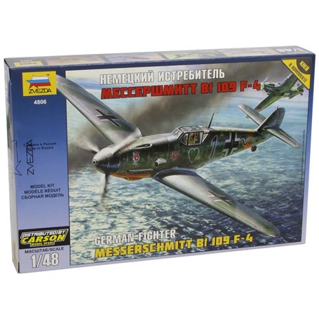 Zvezda - Z4806 - Maquette - Aviation - Messerschmitt Bf109f-4