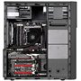 SilverStone SST-PS13B - Boîtier PC silencieux moyen tour Precision ATX, noir