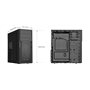 SilverStone SST-PS13B - Boîtier PC silencieux moyen tour Precision ATX, noir