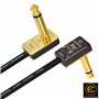 WORLDS BEST CABLES 2 unités – 10 cm – Pédale, effets, patch et câble d'instrument fabriqué sur mesure à partir de fil Mogami 231