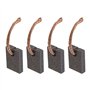 Lot de 4pcs Balais de Charbon pour Outils Électriques Compatible avec Dewalt DCG412 DCS373 DCS380 DCS387 DCS365 DCS391 Balais de