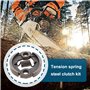 OTOTEC Kit d'embrayage avec Ressort de Tension 41491602000 Compatible avec Stihl Débroussailleuses FS89 FS91 FS94 FS111 FS131 KM