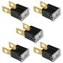 EMSea 5pcs Fusible Automobile Monté sur Palettes 32V 80A Terminal Mâle Fusionnée Bloc J de la Lame pour Véhicules Automobiles Ca