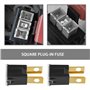 EMSea 5pcs Fusible Automobile Monté sur Palettes 32V 80A Terminal Mâle Fusionnée Bloc J de la Lame pour Véhicules Automobiles Ca