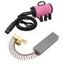 YINETTECH Lot de 4 balais de charbon moteur avec connecteur en cuivre 6,3 x 10 x 32 mm pour sèche-cheveux d'animaux