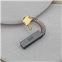 YINETTECH Lot de 4 balais de charbon moteur avec connecteur en cuivre 6,3 x 10 x 32 mm pour sèche-cheveux d'animaux
