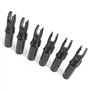Ocnvlia Lot de 60 flèches de tir à l'arc ID 6,2 mm Flèches à came Insert Tagel pour bricolage tir de chasse flèches connexion ar