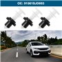 VGOL 20pcs Clips de Garniture Pilier Intérieur de Voiture 91561SJD003 Compatible avec CR-V Civic FR-V Attaches en Plastique Clip
