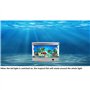 Iegefirm Poisson Ornemental Lumière Dynamique Océan Virtuel Dauphin Paysage Tropical Artificiel Mignon Chambre Décoration EU Plu