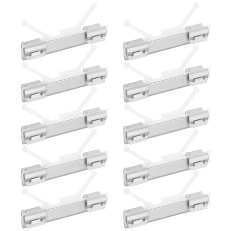eMagTech 10pcs Clips de Pare-Brise Avant de Voiture Côté A Clips de Moulage Garniture de Pilier Fixations Clips de Retenue pour
