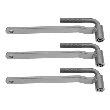 ECSiNG 3pcs Outil de Réglage Soupape de Moteur 8mm 9mm 10mm Hexagone 3.1mm 3mm 3.5mm Trou Carré Moto Moteur Vis Clé Outil de Sou