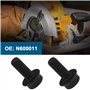 SG Store 2pcs Boulons de Lame Scie Circulaire N600011 Boulon de Serrage à Vis Compatible avec DeWalt Scie à Onglet DWS716XPS DWS