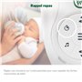 LeapFrog LF80 Babyphone Surveillance Audio Babyphone Numérique avec Deux Batteries Longue Portée Babyphone sans Caméra Capteur d
