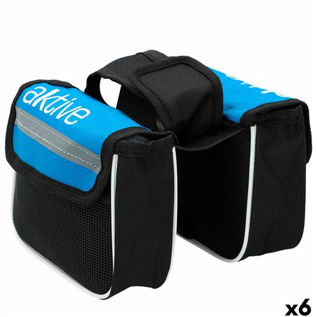 Sac pour Vélo Aktive Bleu (6 Unités)