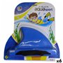 Jeu d'eau AquaSport Bleu Requin (6 Unités)