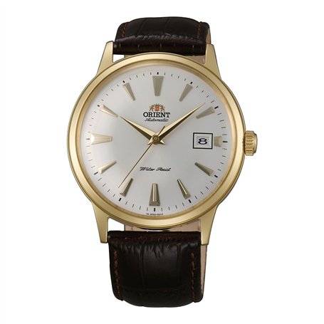 Orient Homme Analogique Mécanique Montre avec Bracelet en Cuir FAC00003W0