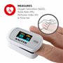 Salter PX-100-EU Oxymètre Électronique de Pouls, Saturometre Oxymètre de Doigt Numérique, Capteur d'Oxygène, Ecran OLED Facile à