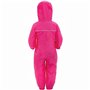 Regatta Puddle IV - Combinaison imperméable - Mixte Enfant - -Rose (Jem)-Taille : 12-18 mois (86 EU)