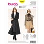 Burda B6845 Patron de Couture Manteau et Veste 19 x 13 cm