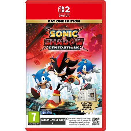 Sonic X Shadows Generations Day One Edition Nintendo Switch 2