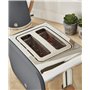 Swan Nordic Set Desayuno Bouilloire sans fil 1,7 L 3000 W Grille-pain à fente large 2 tranches 3 fonctions Design moderne Effet