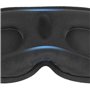 TRIXES Masque de sommeil occultant et bouchons d'oreille – Masque pour les yeux rembourré réglable sans pression – 100% occultan