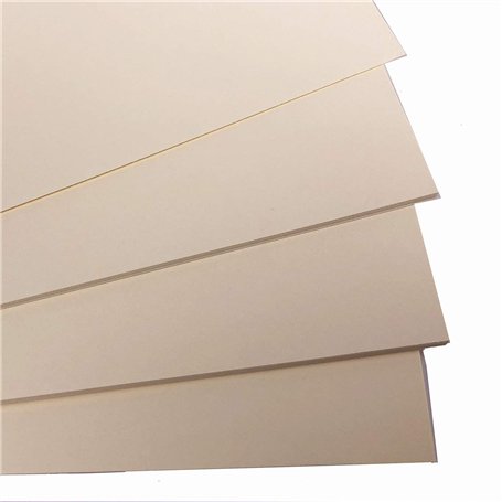 Lot de 50 feuilles de papier cartonné ivoire 210 g/m² Format A4 pour photocopieur