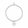 Philip Jones Bracelet élastique avec breloques en forme de cœur pour fille
