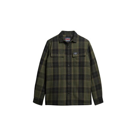 Superdry Wool Miller Overshirt Tricot