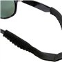 TRIXES Cordon Lunettes Attache en néoprène Extensible Sport Noir pour Lunettes de Soleil