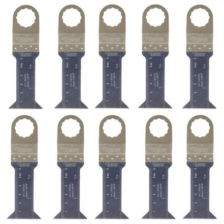 10 x SabreCut SC44L_10 Lames en bois fin 44 mm x 68 mm compatibles avec Fein SuperCut et Festool Vecturo (non StarLock) Outil mu