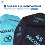Fitness Mad Dés d'Exercice à 12 Faces - Entraînement Complet du Corps, Cardio et HIIT - Accessoire Idéal pour Cours et Gym à Dom