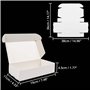 5 cm - Boite Carton Cadeau Emballage Facile à Assemb