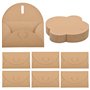 Pinsheng 100 Pièces Enveloppes en Papier Kraft Rétro