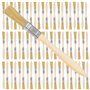 Kurtzy Lot de 72 Pinceaux Peinture 12