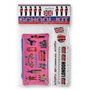 Souvenirs Ensemble de Trousse à Crayons London - Trousse à Crayons d'école de Couleur Rose London Landmarks : Kit Scolaire Brita