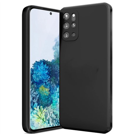 Coque compatible avec Samsung Galaxy S20 Plus - Coque en TPU ultra fine - Caoutchouc doux au toucher et coque anti-rayures - Sil