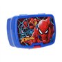 Diakakis Spiderman Ensemble repas pour enfants – Boîte à sandwich et bouteille d'eau en aluminium de 500 ml – Ensemble repas de 