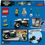 LEGO City 60455 La Course-Poursuite en Moto de Police - Jeu de construction des 4 ans