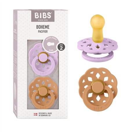 BIBS Boheme Lot de 2 tétines sans BPA