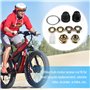 OneGas Écrous de moteur pour moyeu de vélo électrique, rondelle de 14 mm, écrous d'essieu pour moteurs de vélo électrique de 750