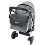 Sac-poussette sac à langer grande capacité pour la poussette un sac de voyage un sac pour les accessoires une mallette de transp