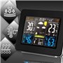 Retoo Station Météo Sans Fill multifonction avec capteur extérieur et écran couleur numérique, station météo radio avec prévisio