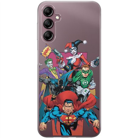ERT GROUP Coque de téléphone Portable pour Samsung A14 4G/5G Original et sous Licence Officielle DC Motif Justice League 004 Par