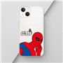 ERT GROUP Coque de téléphone Portable pour Iphone 13 Original et sous Licence Officielle Marvel Motif Spider Man 028 Parfaitemen