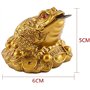 pièce de Monnaie Crapaud Feng Shui Porte-Bonheur Chinois pour Cadeau de déco