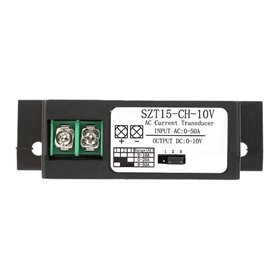 Transducteur de courant AC Transmetteur de courant Inductance mutuelle AC 0-50A à DC 0-10V SZT15-C H-10V Transmetteur de courant