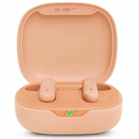 Écouteurs Sans Fil avec Étui de Charge JBL Vibe Flex Beige